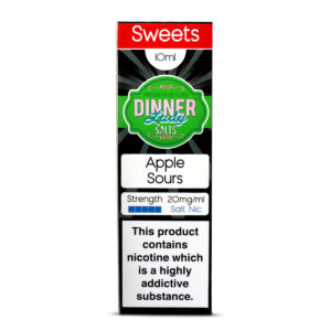 Dinner Lady Salts - Apple Sour 10ml image