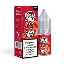 Pukka Juice Nic Salt - Summer Fruits - 10ml