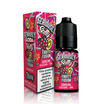 Seriously Soda Salty Fruity Fusion -Nic Salts 10ml