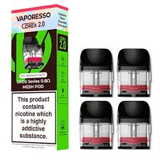 Vaporesso XROS Series Pods - 4  Pack 0.4, 0.6 and 0.8