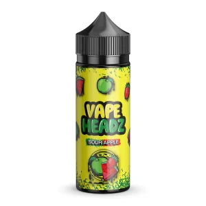 Vape Headz Sour Apple - 100ml shortfill