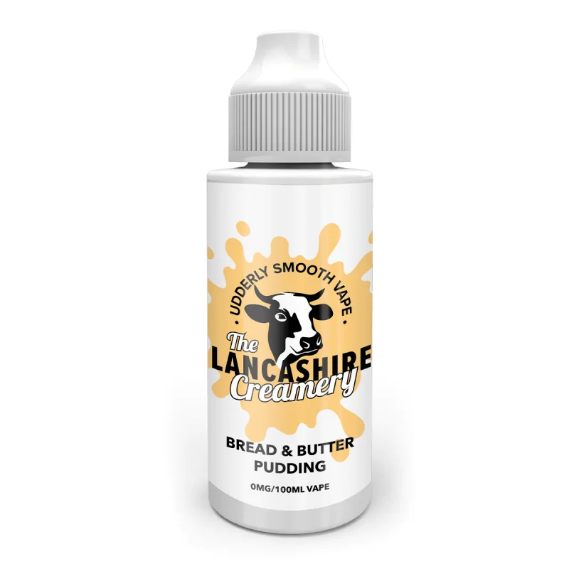 The Lancashire Creamery Bread & Butter Pudding - 100ml shortfill