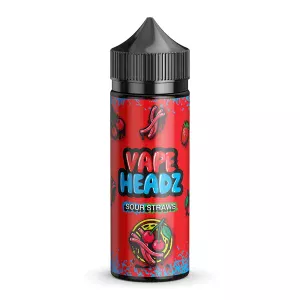 Vape Headz Sour Straws - 100ml shortfill