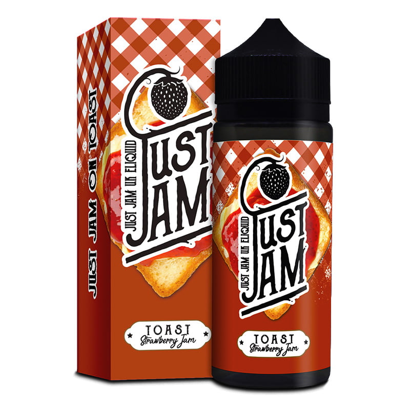 Just Jam Toast Strawberry Jam - 100ml Shortfill