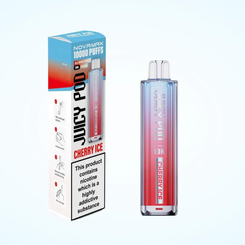 Juicy Pod NovaMax 10K Pre-filled Pod Cherry Ice