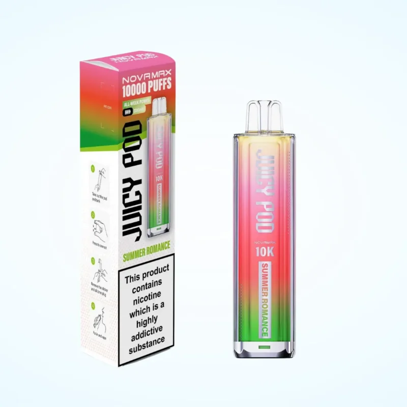Juicy Pod NovaMax 10K Pre-filled Pod Kit Summer Romance