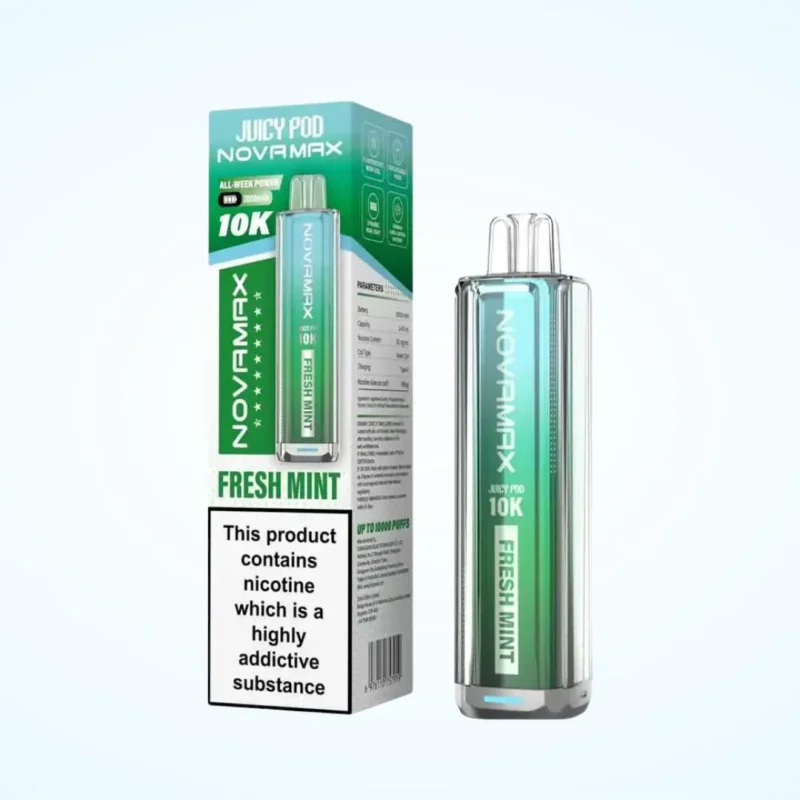 Juicy Pod NovaMax 10K Pre-filled Pod Fresh Mint